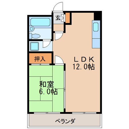 栄スカイタウンの物件間取画像